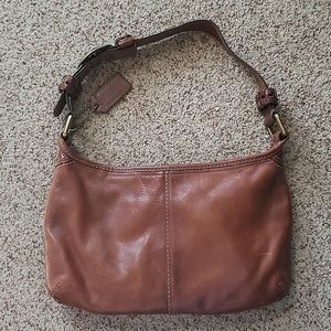 Vintage Coach Bleecker 11416 Brown leather hobo handbag